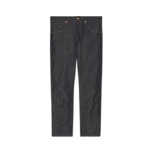Tapered denim trouser