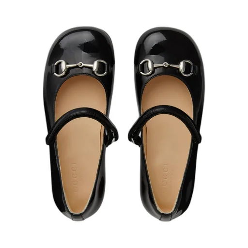 Children's ballet flat with Horsebit