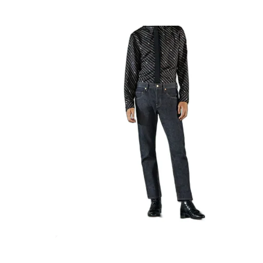Tapered denim trouser