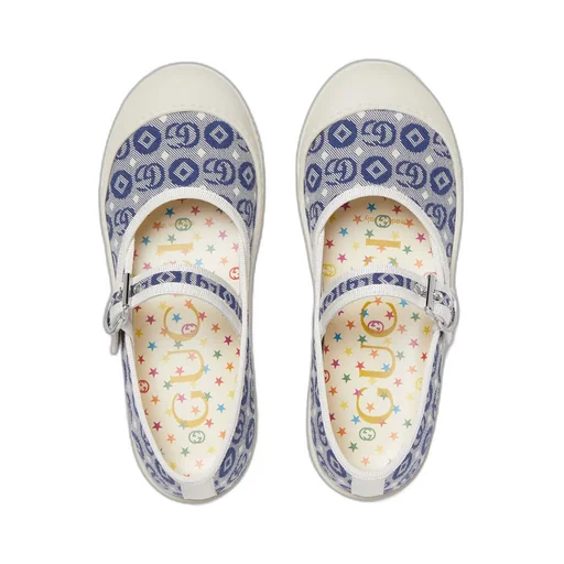 Children's Double G ballet flat