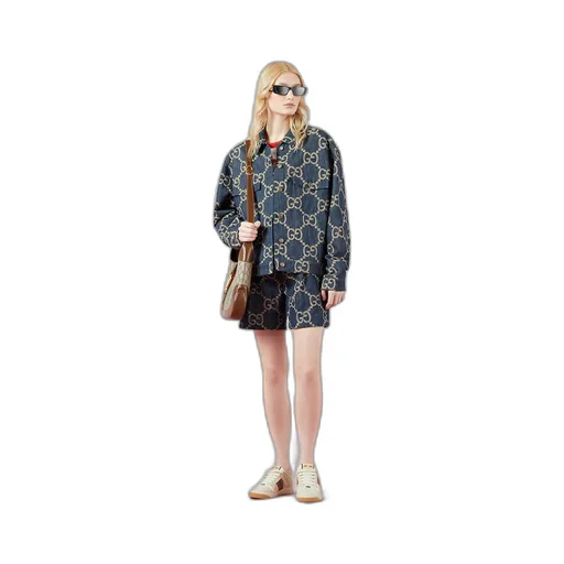 Jumbo GG denim jacket