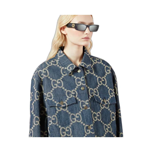 Jumbo GG denim jacket