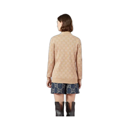 Lamé GG jacquard cardigan