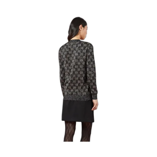 Lamé GG jacquard cardigan