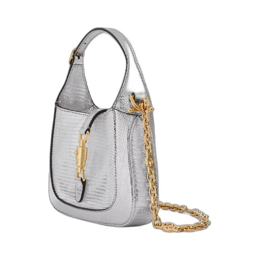 Jackie 1961 lizard mini bag