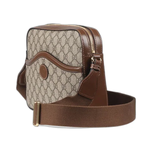 Messenger bag with Interlocking G