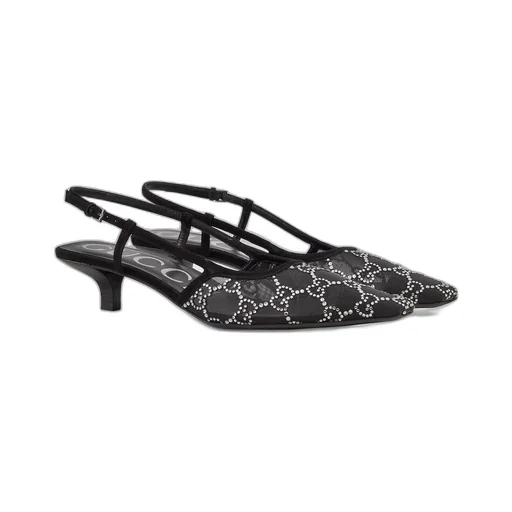Women's GG slingback pump
