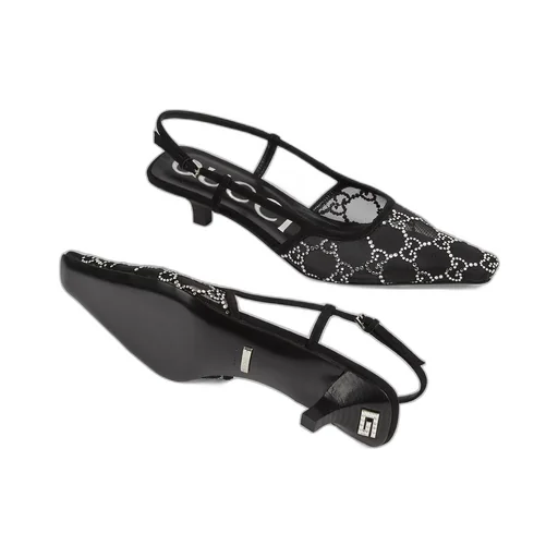 Women's GG slingback pump
