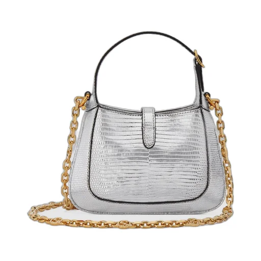 Jackie 1961 lizard mini bag