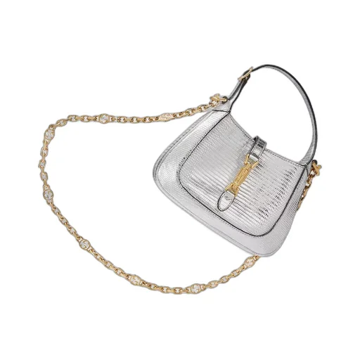 Jackie 1961 lizard mini bag