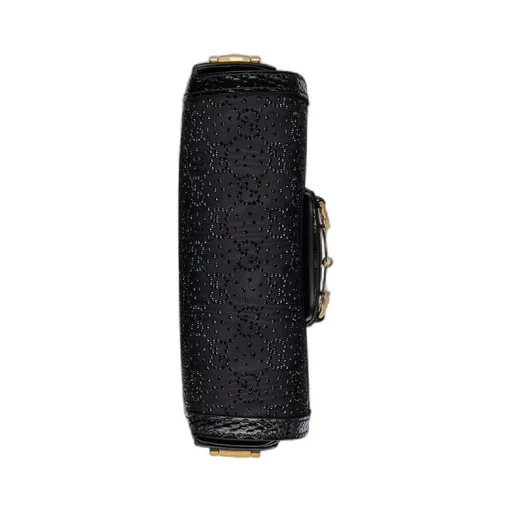 Gucci Horsebit 1955 GG crystal mini bag