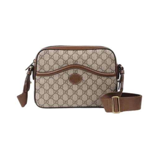 Messenger bag with Interlocking G