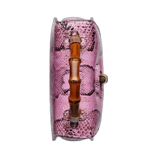 Gucci Bamboo 1947 small python bag