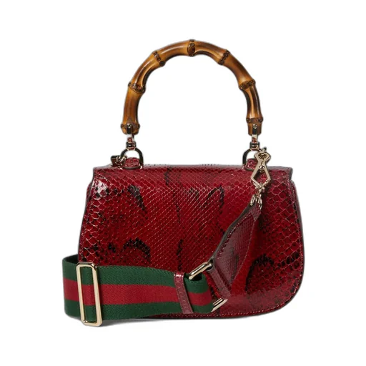 Gucci Bamboo 1947 small python bag