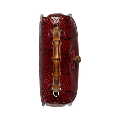 Gucci Bamboo 1947 small python bag
