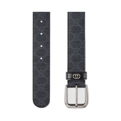Belt with Interlocking G detail