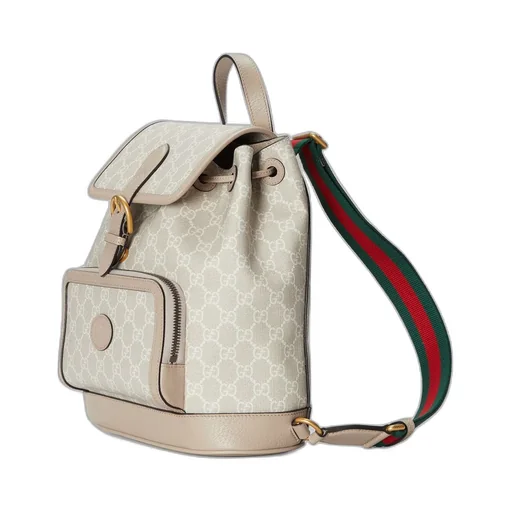 Backpack with Interlocking G