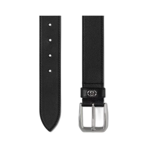 Belt with Interlocking G detail