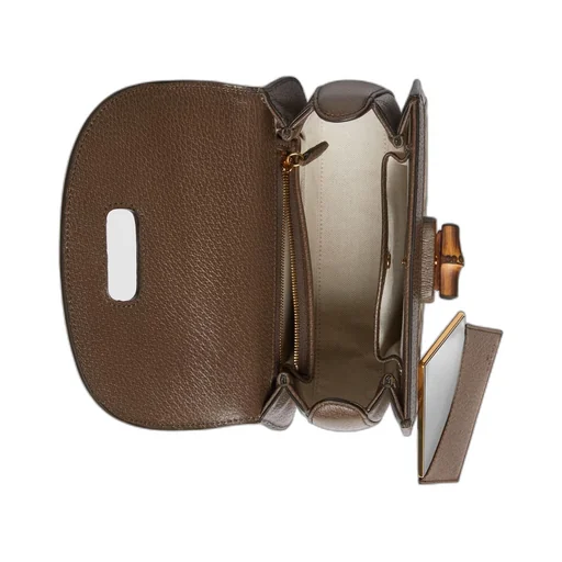 Gucci Bamboo 1947 jumbo GG small top handle bag