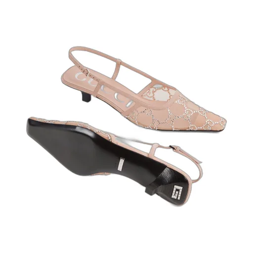 Women's GG slingback pump