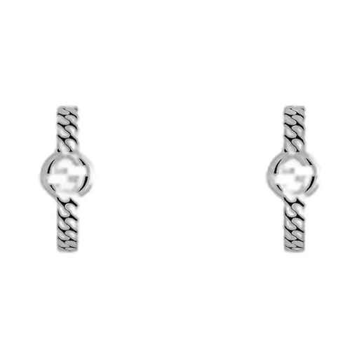 Gucci Interlocking hoop earrings