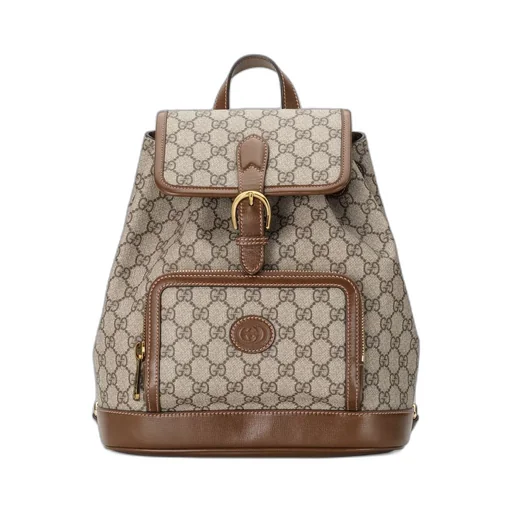 Backpack with Interlocking G