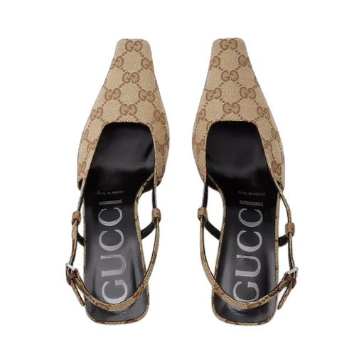 Women's GG slingback pump