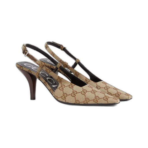 Women's GG slingback pump