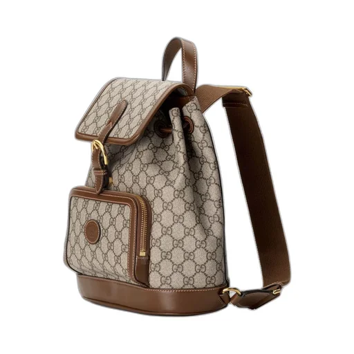 Backpack with Interlocking G