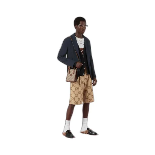 Jumbo GG canvas shorts