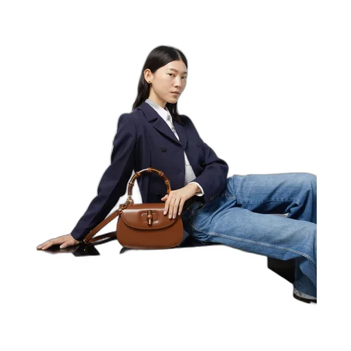 Gucci Bamboo 1947 medium top handle bag