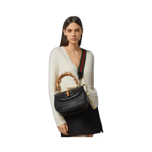 Gucci Bamboo 1947 medium top handle bag