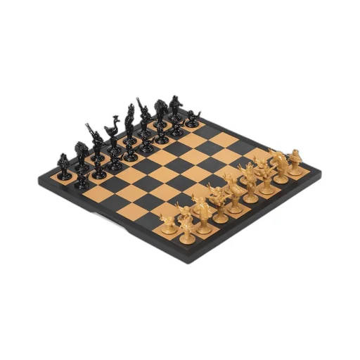 Decorative Chessboard with crocodile case