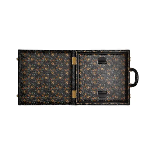 Decorative Chessboard with crocodile case