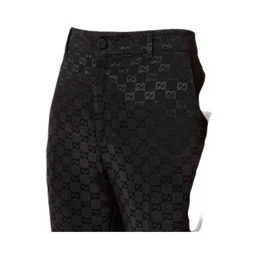 Light GG canvas trousers