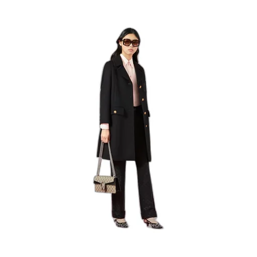 Light GG canvas trousers