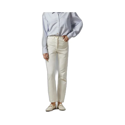 Horsebit cotton trousers