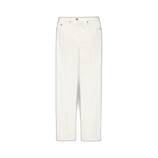 Horsebit cotton trousers