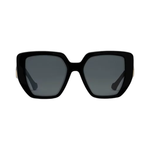 Rectangular-frame sunglasses