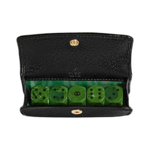 Dice set with Interlocking G