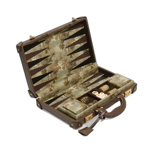 Decorative backgammon set with Web and Double G