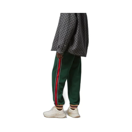 GG jacquard jersey track bottoms