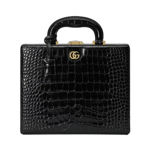 Decorative Poker set with crocodile case
