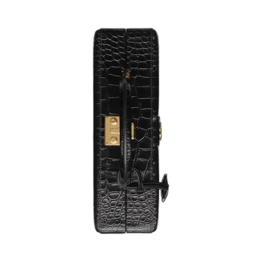 Decorative Poker set with crocodile case
