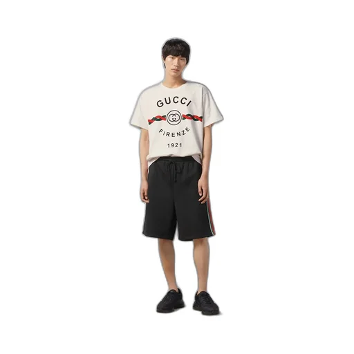 GG jacquard jersey bermuda short