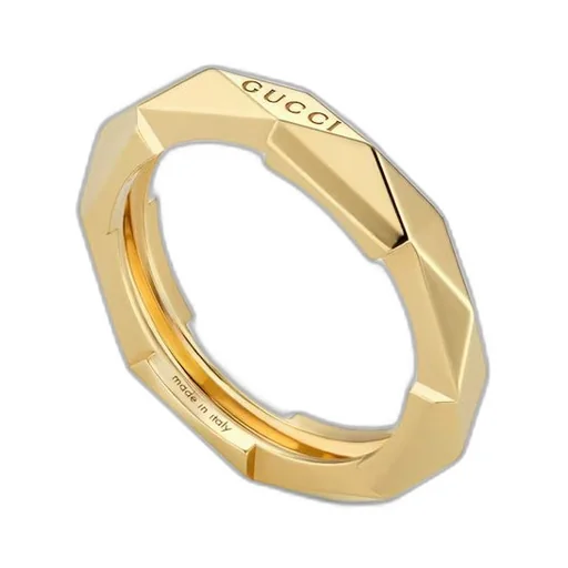 Gucci Link to Love studded ring
