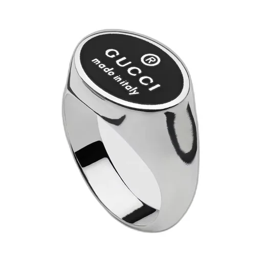 Trademark oval ring
