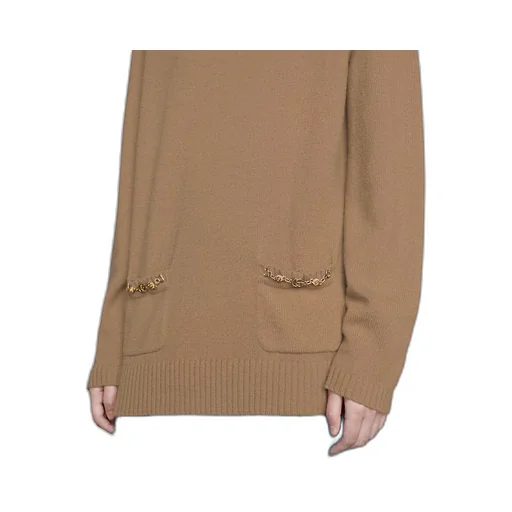Cashmere turtleneck with Double G