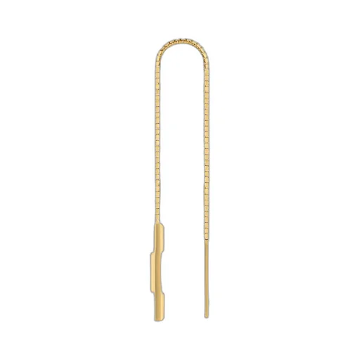 Gucci Link to Love chain earrings with 'Gucci' bar