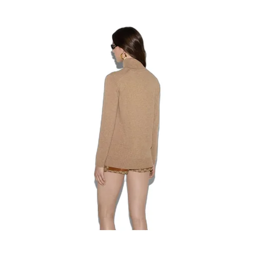 Cashmere turtleneck with Double G